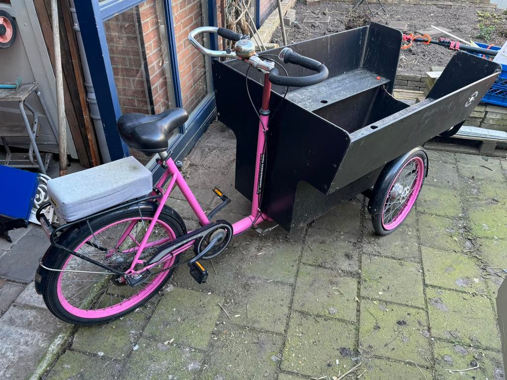 Redding bakfiets, Fietsen en Brommers, Fietsen | Bakfietsen, Ophalen, Gebruikt, 4 kinderen of meer, Overige merken