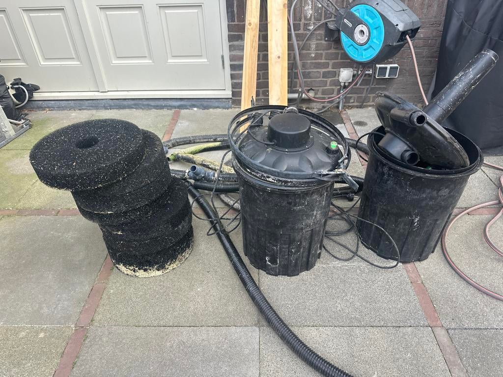 2 vijver pompen, Tuin en Terras, Waterpompen, Gebruikt, Elektrisch, Overige typen, Ophalen