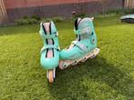 Skeelers verstelbaar maat 34 t/m 36, Sport en Fitness, Skeelers, Verstelbaar, Kinderen, Zo goed als nieuw, Inline skates 4 wielen