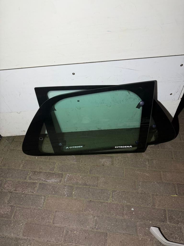 Zijruiten achterzijde Citroën Saxo, Ophalen of Verzenden, Gebruikt
