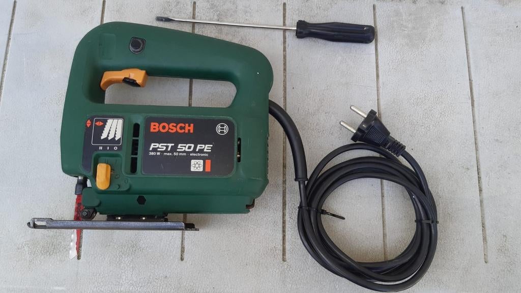 Bosch Decoupeerzaag, Doe-het-zelf en Verbouw, Gereedschap | Zaagmachines, Decoupeerzaag, Ophalen of Verzenden, Zo goed als nieuw