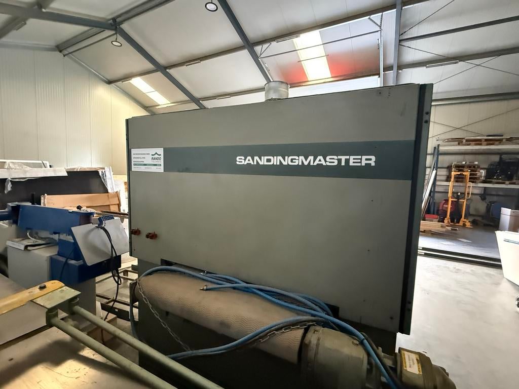 Sandingmaster SCSB 900 Breedbandschuurmachine/ calibratie, Ophalen, Zo goed als nieuw, 1200 watt of meer, Bandschuurmachine