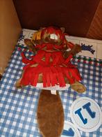 Meneer Bever handpop van Fabeltjeskrant 27 cm groot, Ophalen of Verzenden, Zo goed als nieuw, Overige typen