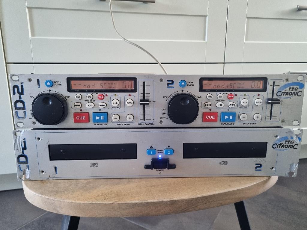 Dubbele CD Speler, Muziek en Instrumenten, Ophalen, Gebruikt, Overige merken