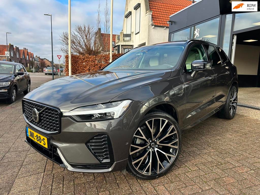 Volvo XC60 2.0 T6 Plug-in hybrid AWD Ultra Dark|Pano|H&K|22", Auto's, Volvo, Bedrijf, Te koop, XC60, 360° camera, 4x4, ABS, Achteruitrijcamera