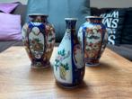 3 chinese stijl vaasjes Gold Imari stijl /Vintage, Ophalen of Verzenden
