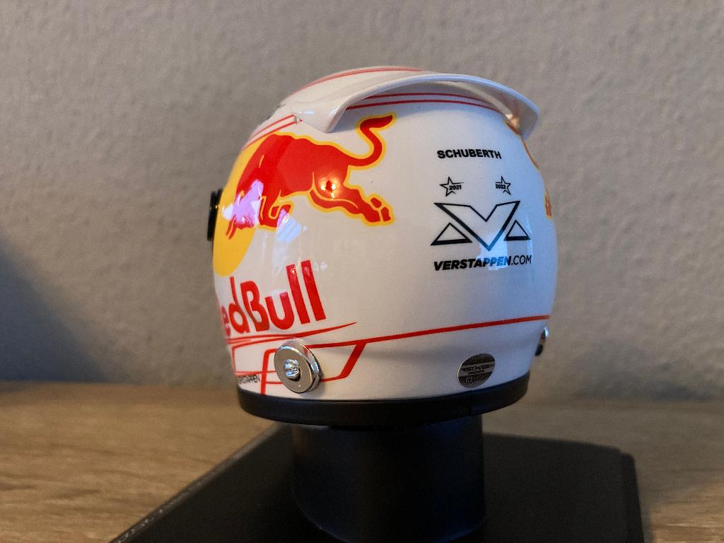 ✅ Max Verstappen 1:4 helm Japan GP 2023 Red Bull Racing RB19, Ophalen of Verzenden, Nieuw, Formule 1