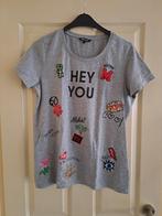 Dames t-shirt grijs maat L, Maat 42/44 (L), Ophalen of Verzenden, Korte mouw, MS Mode
