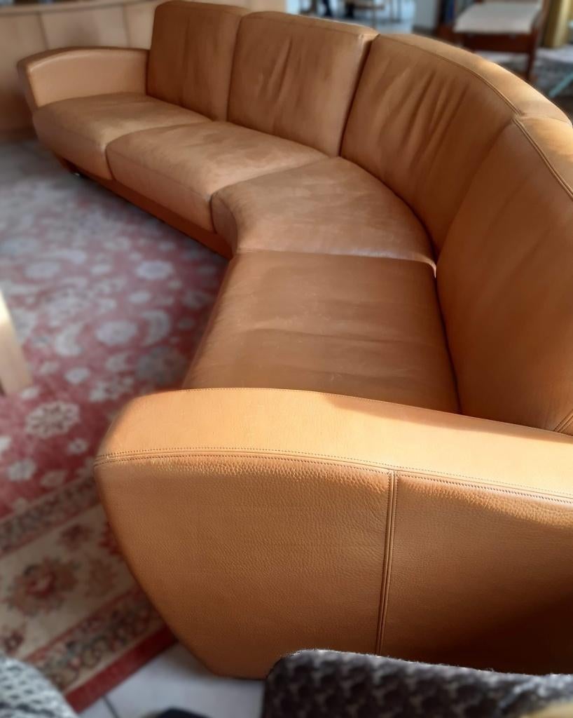 De Sede DS116 - modulaire bank, Huis en Inrichting, Banken | Bankstellen, Ophalen, Gebruikt, Hoekbank, Leer