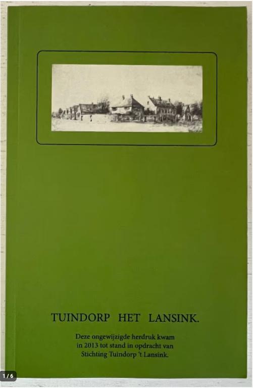Tuindorp Het Lansink - Hengelo’sche Bouwvereeniging, Ophalen of Verzenden, Zo goed als nieuw