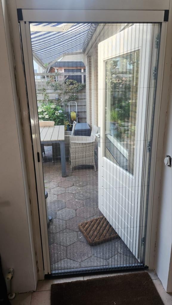 Plissé hordeur 0,90m x 1,98m, Ophalen of Verzenden, 80 tot 100 cm, Hordeur, Minder dan 200 cm