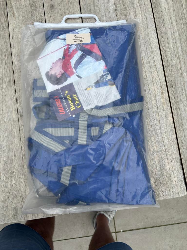 Nieuwe Bosun's Chair - Veiligheid op hoogte, Ophalen of Verzenden, Nieuw, Gereedschap