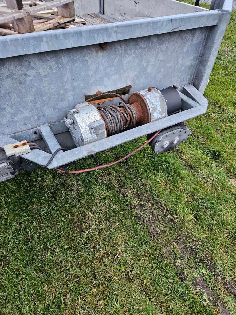 Veldhuizen BE dieplader 8t uitvoering nwe APK, Auto diversen, Aanhangers en Bagagewagens, Ophalen of Verzenden