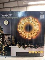 Kerst verlichting krans led, Diversen, Kerst, Ophalen of Verzenden, Nieuw