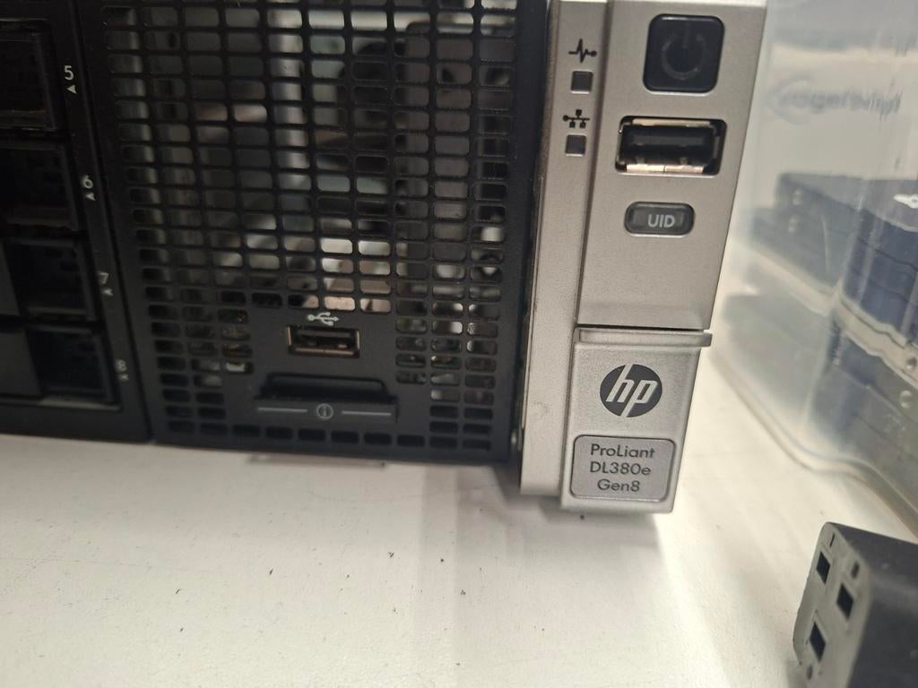 HP DL380E Gen8 Server 2x E5-2420 CPU, 48Gb RAM, Xx, 2 tot 3 Ghz, HP, Ophalen of Verzenden