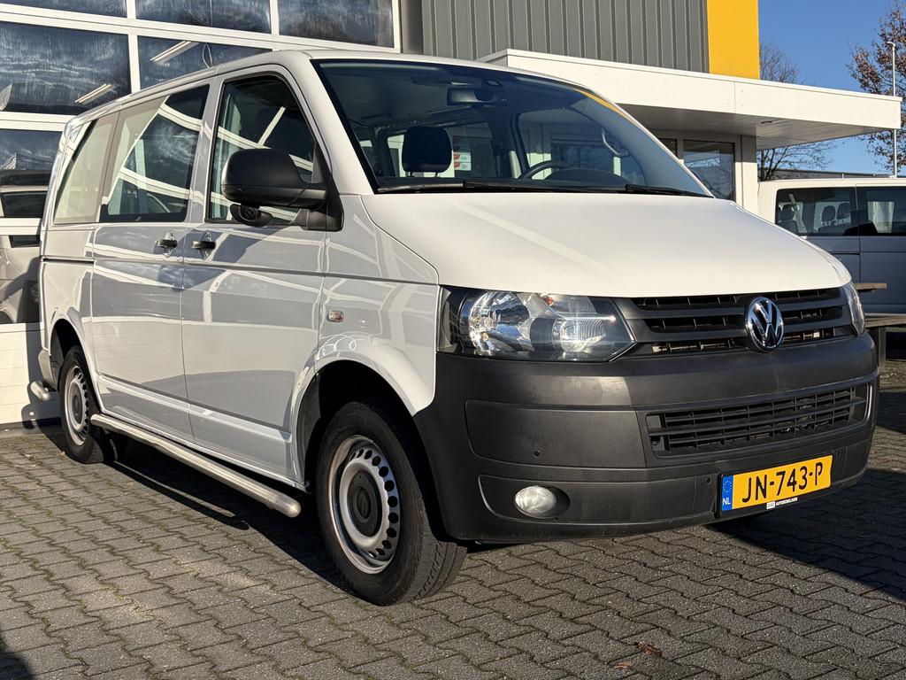 Volkswagen Transporter Kombi 2.0 TDI DSG Automaat L1H1 BTW e, Euro 5, Stof, Gebruikt, Zwart