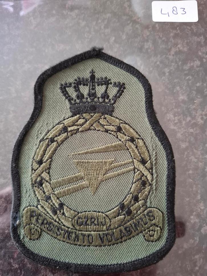 Patch Vliegbasis Gilze-Rijen Persistento Volabimus, Verzamelen, Luchtvaart en Vliegtuigspotten, Nieuw, Patch, Badge of Embleem