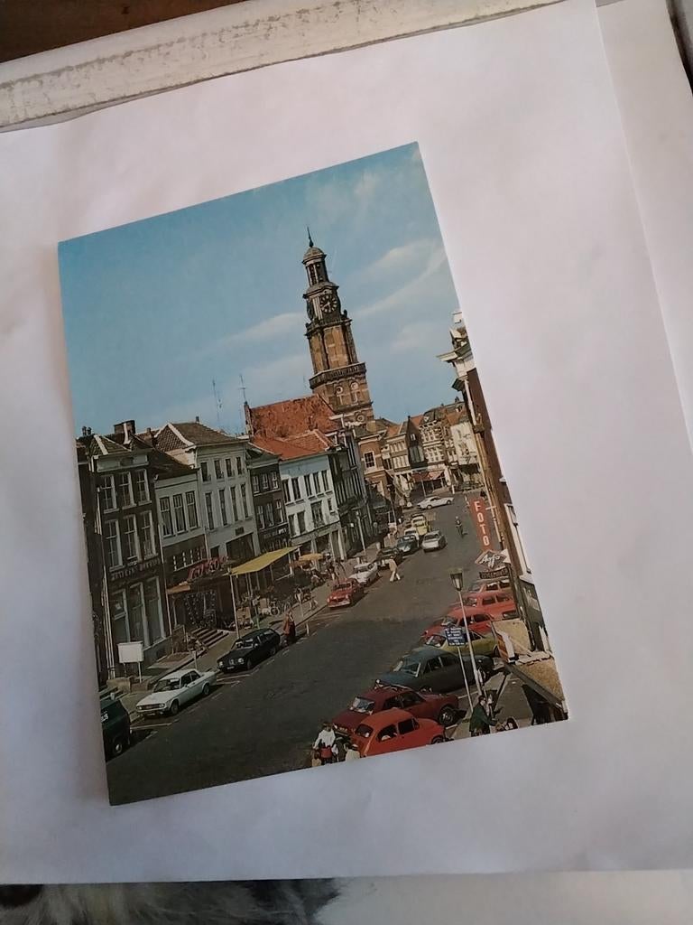 ZUTPHEN. HOUTMARKT MET WIJNHUISTOREN, Ophalen of Verzenden, Gelderland