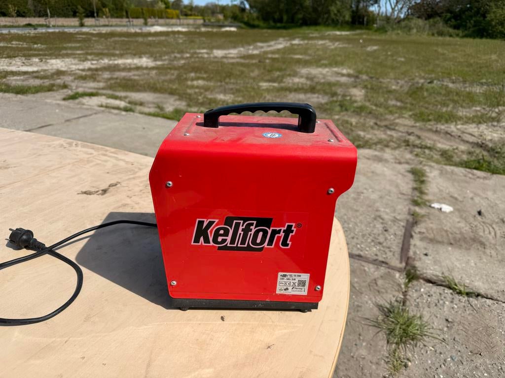 Kelfort KEL-SQ 2000 Elektrische Kachel 2kW, 30 tot 80 cm, Kachel, Minder dan 60 cm, Ophalen of Verzenden