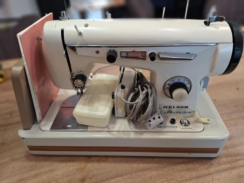 Melson Lewenstein CZ-512 Naaimachine - Nette staat, Ophalen of Verzenden, Gebruikt, Naaimachine, Overige merken