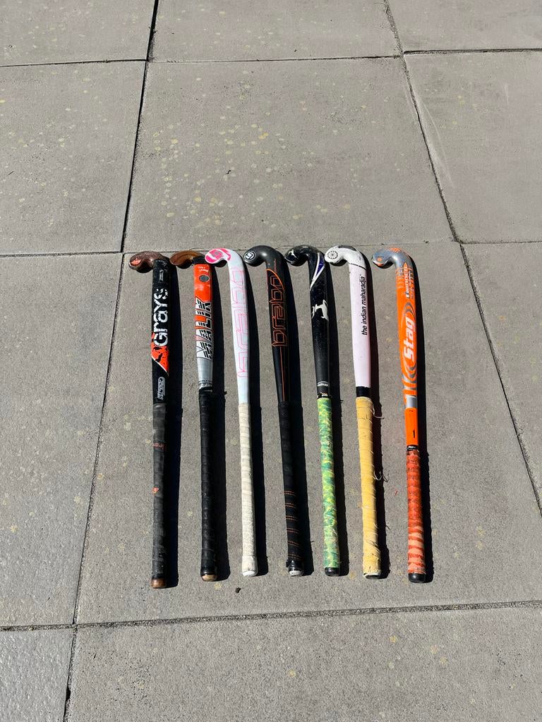 7 goede hockeysticks, diverse merken en maten, Ophalen of Verzenden, Gebruikt, Stick