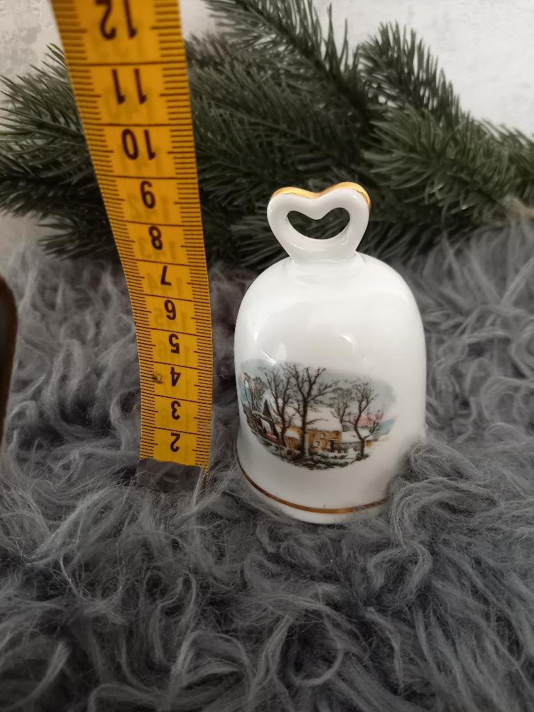 Porseleinen Belletje / Bel uit de Jaren '70, Ophalen, Gebruikt