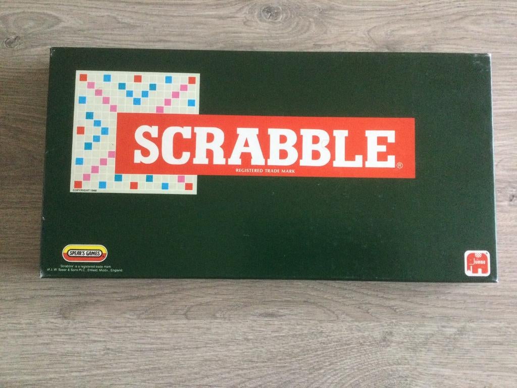 Scrabble de Luxe, Hobby en Vrije tijd, Een of twee spelers, Ophalen of Verzenden, Gebruikt