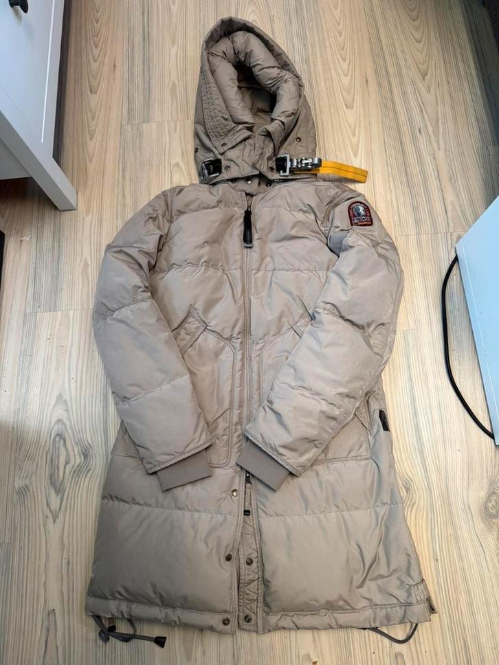 parajumpers winterjas beige, Kleding | Dames, Jassen | Winter, Zo goed als nieuw, Maat 36 (S), Beige, Ophalen of Verzenden