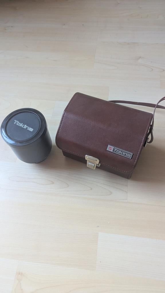 Tokina RMC 500mm f/8 Analoge Camera Lens met Filters en Case, Ophalen of Verzenden, Telelens