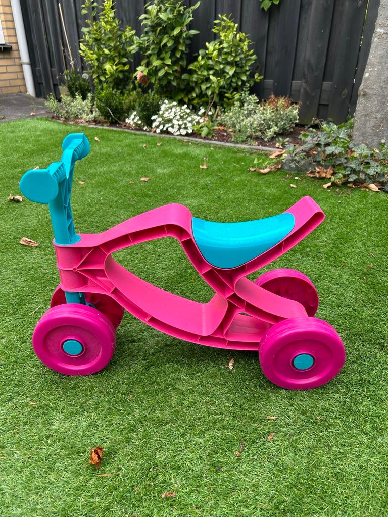 Loopfiets roze/turqouise, Ophalen, Gebruikt, Loopfiets