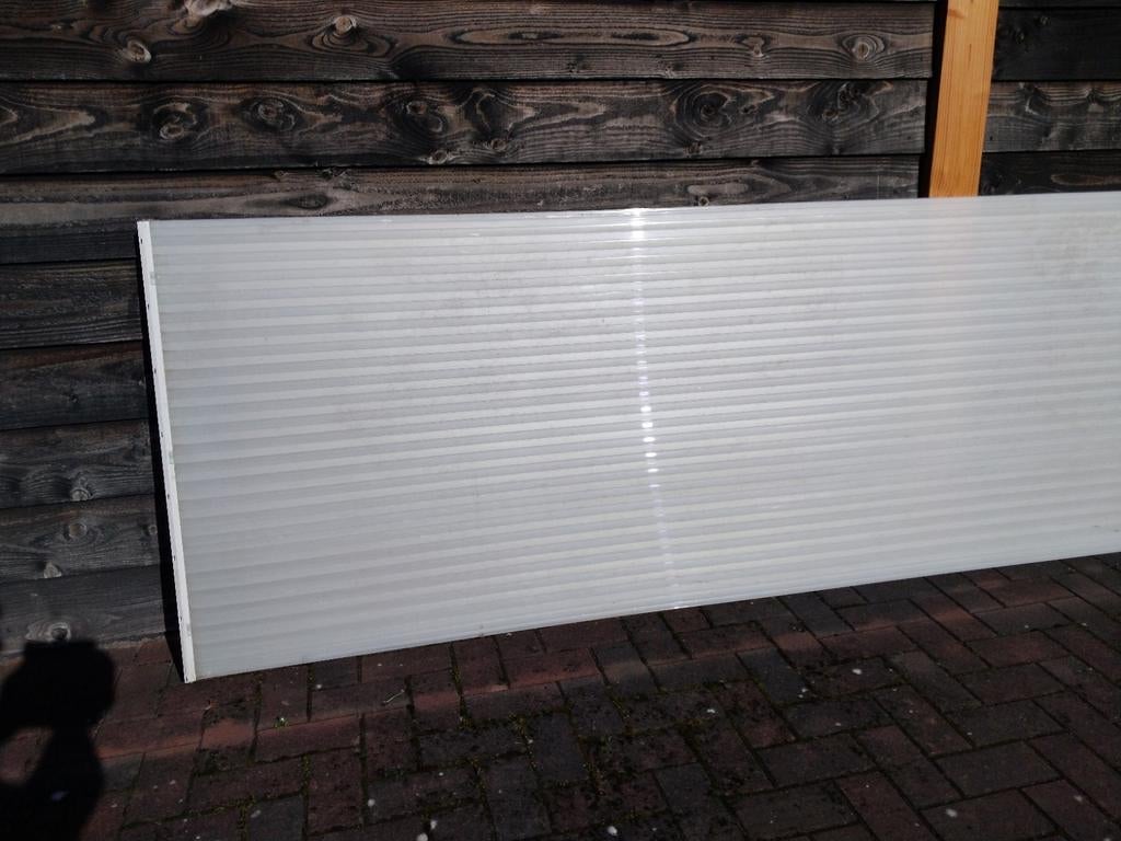 Pergolux polycarbonaat platen, Ophalen, Zo goed als nieuw, Veranda