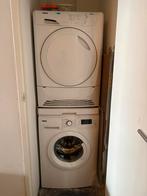 Zanussi wasmachine + Zanussi Lindo100 droger, werken perfect, Ophalen, 6 tot 8 kg, Zo goed als nieuw, 85 tot 90 cm