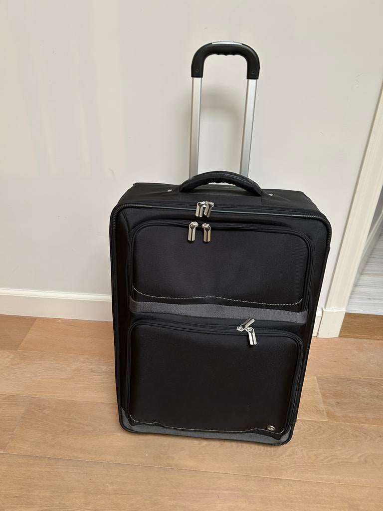 Grote originele BMW reiskoffer met fijne wieltjes, Ophalen, 20 tot 30 cm, Zwart, Zo goed als nieuw