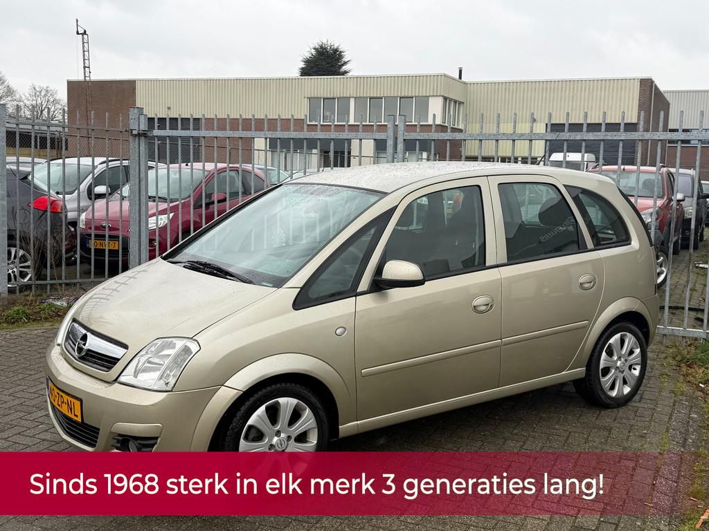 Opel Meriva 1.8-16V Temptation AUTOMAAT 125PK NL AUTO NAP! 1, 4 cilinders, 1796 cc, Beige, Origineel Nederlands