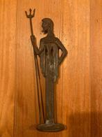 Bronzen Poseidon beeldje, Ophalen of Verzenden, Brons