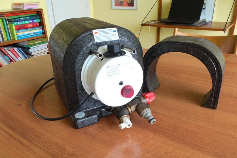 Boiler Elgena Nautic Compact Type E, Gebruikt, 6 t/m 10 jaar oud, Minder dan 20 liter, Boiler