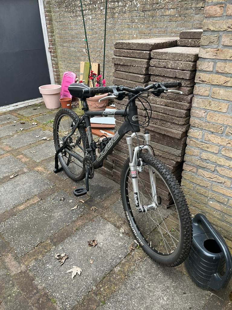 Zwarte Cube mountainbike, Overige merken, Hardtail, Heren, Ophalen of Verzenden