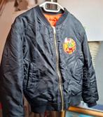 Dwarf Records bomberjack  – maat S/M –, Ophalen of Verzenden, Zwart