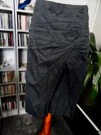 Far Hills rok grijs krijtstreepje. Mt 42, Ophalen of Verzenden, Zo goed als nieuw, Maat 42/44 (L), Grijs