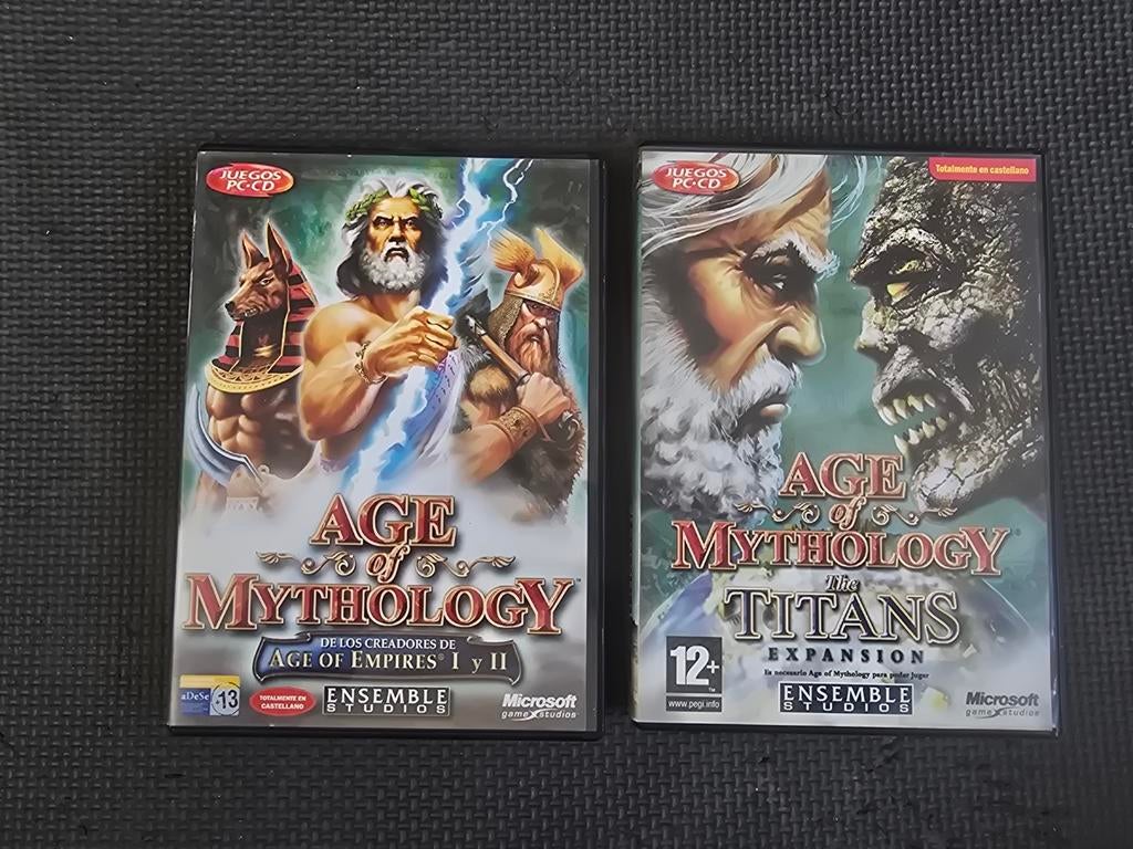 Age of Mythology & The Titans Expansion PC Games, Spelcomputers en Games, Games | Pc, Online, Gebruikt, 1 speler, Ophalen of Verzenden