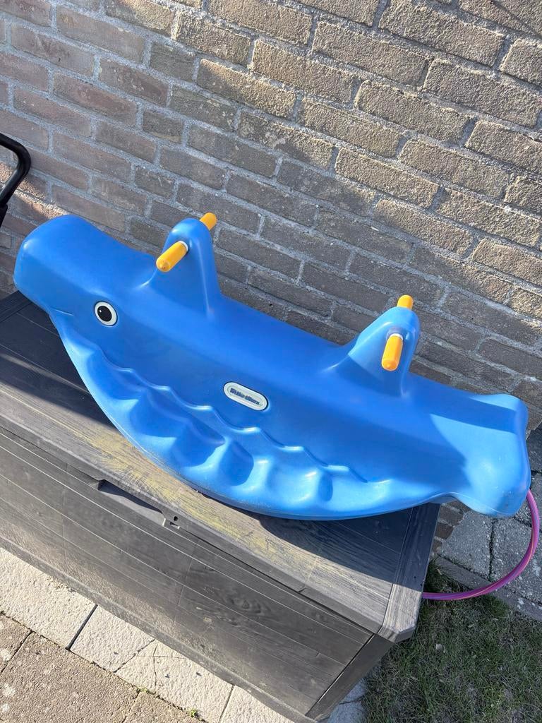 Little Tikes Walvis Wipwap - Blauw, Ophalen, Zo goed als nieuw, Jongen of Meisje