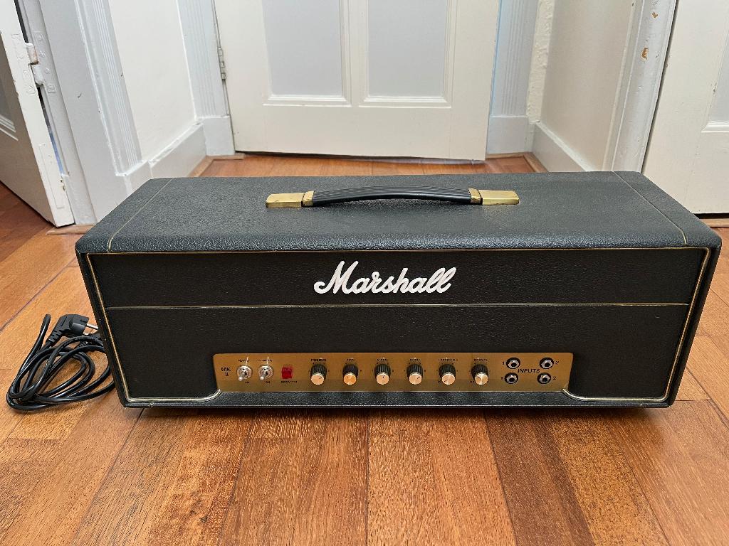 Marshall 1987X Vintage Reissue 50W head, Muziek en Instrumenten, Ophalen, Gebruikt, Gitaar, 50 tot 100 watt