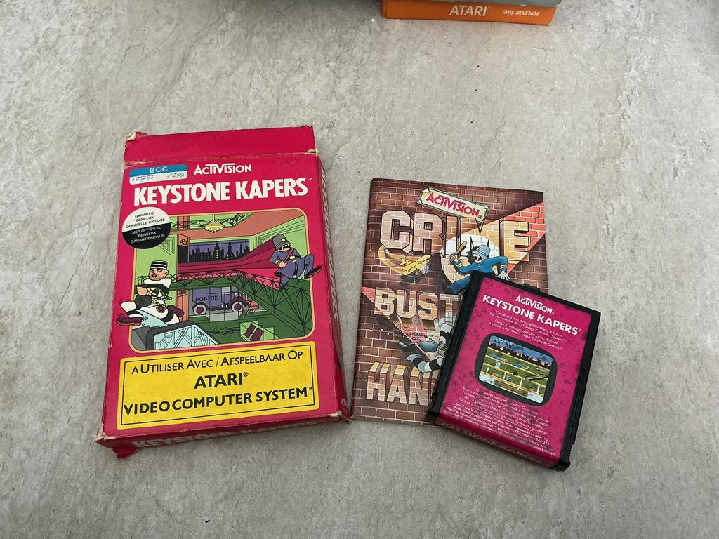 Atari 2600 Keystone Kapers in doos, Avontuur en Actie, Gebruikt, 1 speler, Ophalen of Verzenden