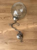 PTMD hanglamp glazen bol (30cm??), Ophalen of Verzenden, Zo goed als nieuw, Glas, Minder dan 50 cm