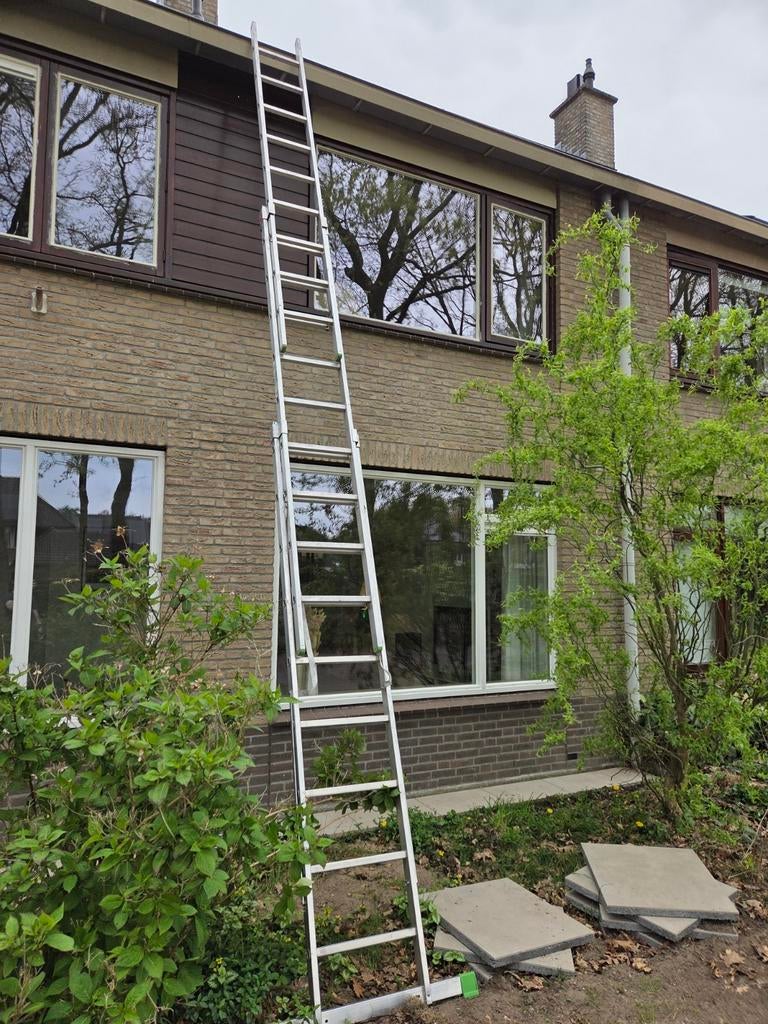 Reform ladder 3x9, Doe-het-zelf en Verbouw, Ladders en Trappen, Ophalen, Zo goed als nieuw, Ladder, Opvouwbaar of Inschuifbaar