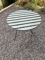 Bistro tafel (opknapper) - Groen, rond, Tuin en Terras, Tuintafels, Ophalen, Gebruikt, Rond, Metaal