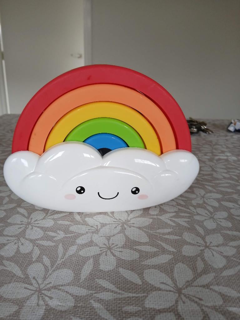 Playgo Regenboog Stapeltoren - 6dlg., Ophalen, Gebruikt, Overige typen