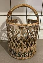 Prachtige rieten mand Dessert Riviera Maison rustic rattan, Ophalen of Verzenden, Zo goed als nieuw, Rond, Riet