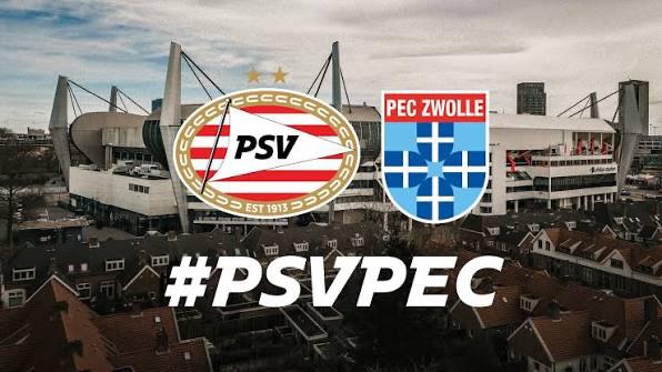 2 Wedstijdkaartjes PSV - Pec Zwolle vak GG, Tickets en Kaartjes, Twee personen