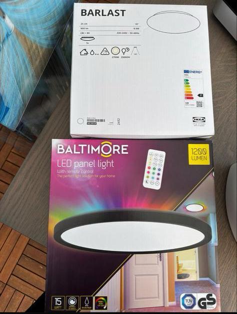 Badkamerlicht en woonkamerlicht LED panel light, Ophalen of Verzenden